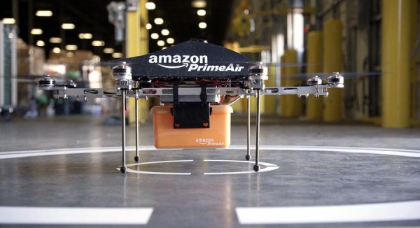 Bezos' hopeful delivery system--just watch for Amazonian droppings.