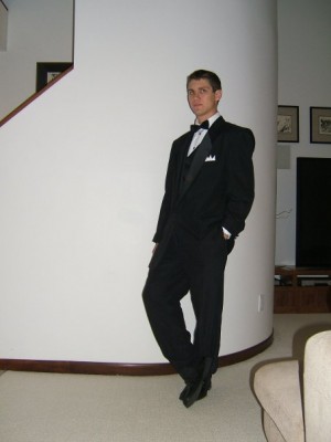 In 2007, Halloween, I showed up to school as Bond. A lot of people thought I was Frank Sinatra