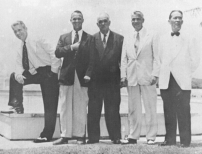 My grandmother's brothers:  Larry, Jerry, Harry, Walt and Emmett